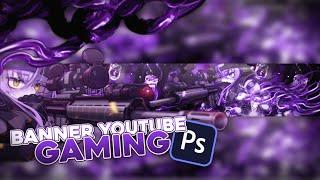 Tutorial gfx anime banner youtube gaming di android | ps touch tutorial