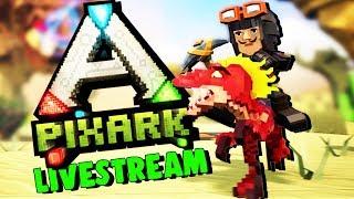 Exploring the Pixark World! - PixArk Gameplay - Livestream Replay