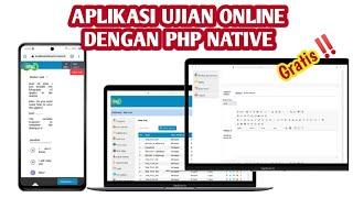 SOURCE CODE APLIKASI UJIAN ONLINE SISWA BERBASIS WEB DENGAN PHP - Ujian CBT FREE‼️