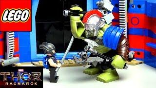 ЛЕГО ТОР ПРОТИВ ХАЛКА: Бой на арене 76088 Обзор LEGO Marvel Super Heroes 2017 Thor Ragnarok набор