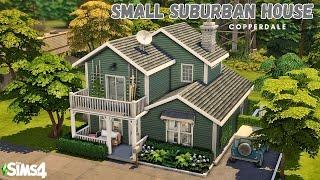 Small Suburban House in Copperdale | NoCC | Stop Motion Build | The Sims 4