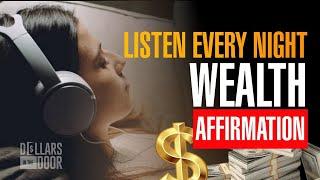 Want WEALTH ABUNDANCE in 2025? Watch This SLEEP AFFIRMATION Now