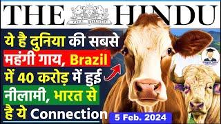 6 February 2025 | The Hindu Newspaper Analysis | 6 February Current Affairs  | Editorial Analysis