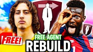 THE FREE AGENTS ONLY REBUILD CHALLENGE!! FIFA 21 Career Mode
