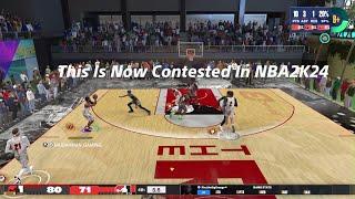 NBA 2K24 Missed 3pt Shot With Juice Perk And Mamba TAKEOVER