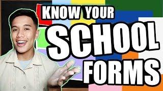 SCHOOL FORMS EVERY NEW DEPED TEACHER SHOULD KNOW