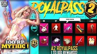 A2 Royal Pass Is Here | A2 Royal Pass 100 RP Set | A2 Royal Pass Upgrade Gun Skin | PUBGM