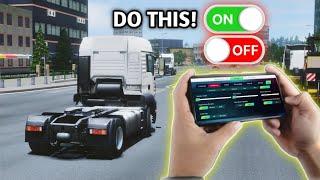 BEST Beginners Settings in truckers of Europe 3