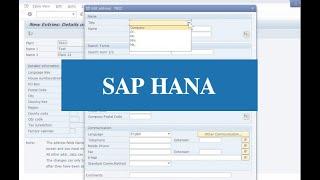 SAP HANA Tutorial for beginners