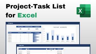 How to Create a Project-Task List in Microsoft Excel