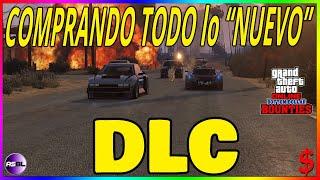 NUEVO DLC GTA5 Online "Bottom Dollar Bounties" COMPRANDO TODO! COCHES POLICIA, NEGOCIO y más...