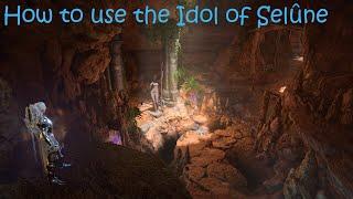 Baldur's Gate 3 - "How to use" the Idol of Selûne well [High Elf-Cleric of Selune]