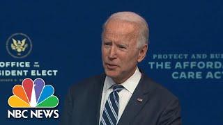 Biden Claims Presidential Transition 'Well Underway' Despite What Trump Says | NBC News