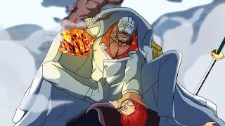 Shanks vs Akainu: Marineford Rematch, Monster Of Justice Versus Red Hair Yonko | One Piece Fan Anime