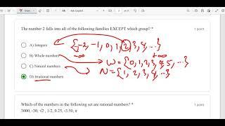 Multiple Choice Pt A| Decimal places, significant figures, scientific notation, Algebra etc