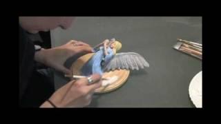 The Making Of My First Angel Sculpture - Time Lapse - By Amy DeCaro - music by Sigur Rós