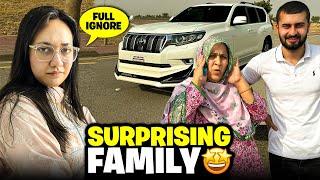 Surprising Family With New CarEman ko Full ignore kia..