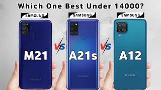 Samsung A12 vs Samsung A21s vs Samsung M21