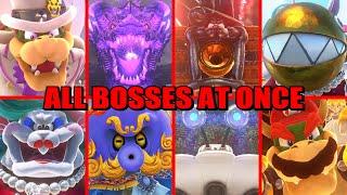 What If You Fight All Bosses The Same Time in Super Mario Odyssey