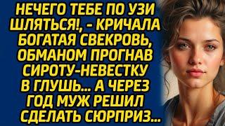 Нечего тебе по УЗИ шляться!, - кричала богатая свекровь, обманом прогнав сироту-невестку в глушь...