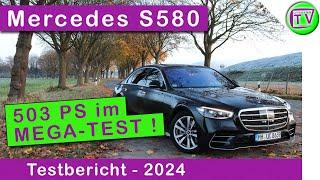 Test Mercedes S580 L 4MATIC (503PS), experience report with driving report on the MB S-Class 2024