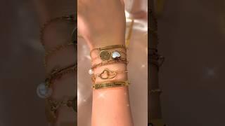 Shopping online be like️#goldbracelet #summerbracelets #trendyjewelry #2023jewelry