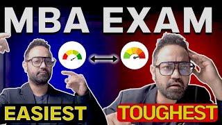 All MBA exams | Easiest to Toughest | Exams Beyond CAT ? ( NMAT / SNAP / XAT / CMAT ) worth it ?
