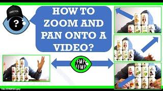 How to zoom and pan onto a video | Zooming and panning VFX  #ffmpeg #TheFFMPEGGuy