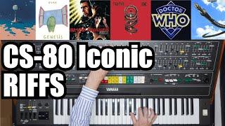 Yamaha CS-80 Synth Demo | Iconic Riffs by Vangelis, ELO & More!