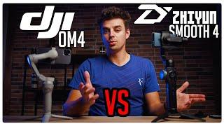 The best Smartphone Gimbal? DJI OM4 vs Zhiyun Smooth 4