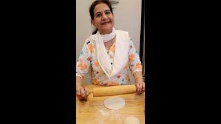 Let's Watch My Mom Make Roti Without Measurements