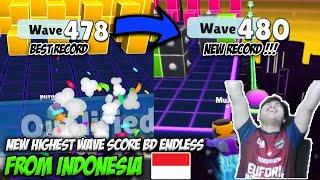 FINALLY NEW BEST WORLD RECORD BLOCK DASH ENDLESS !! Stumble Guys