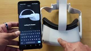 How to Connect & Pair Oculus Quest 2 in your Smartphones - Android Mobile or iPHONE - Oculus App