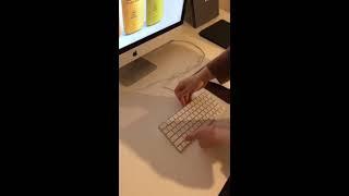 iMac can't login because of keyboard problem! And Solution.