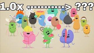 Dumb Ways to Die but for every new BEAN that shows up on screen it gets FASTER!