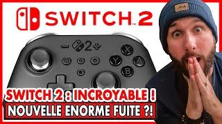 NINTENDO SWITCH 2 : INCROYABLE  MANETTE PRO 2 en FUITE & MOCK-UP DE FOU avec JOYCON !! RUMEUR