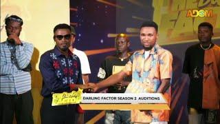 Emrys qualified on @AdomTVGH Darling Factor Season 2 ( @emrysmuzik5580 ,@AdomonlineDotCom )