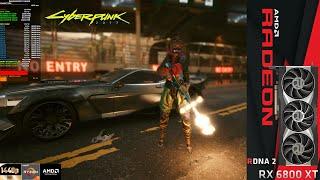 Cyberpunk 2077 Ray Tracing Ultra Fidelity FX 1440p | RX 6800 XT | Ryzen 7 5800X