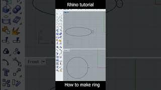 3d ring making Rhino 3d #tutorial