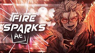 Fire Sparks - After Effects Tutorial AMV