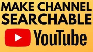 How to Fix YouTube Channel Not Showing Up in Search - 2024