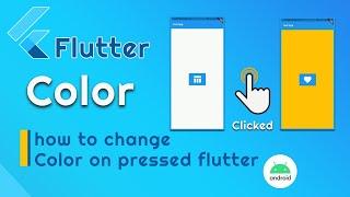 How to change Flutter Background Color when user On-press Button
