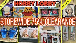 HOBBY LOBBY 2025️HOBBY LOBBY 75% OFF CLEARANCE DEALS️CLEARANCE SHOP W/ME #new #hobbylobby