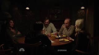 Grimm 4x22 - Group talk about Juliette, Nick & Hank arrive, most leave « That bitch had my kid? »