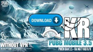 PUBG KR 3.5 UPDATE DOWNLOAD HERE | HOW TO UPDATE PUBG MOBILE KOREAN VERSION 3.5