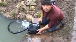 How to Build a Fish Pond and Stream / Cascade - Complete pond building video by Pondguru