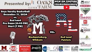 Varsity Boys Basketball vs Red Land - Presented by 11 Oaks Farms in Newville - (Dec. 11, 2024)