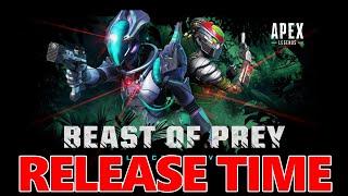 What Time Does The Apex Legends ‘Beast Of Prey’ Collection Event’ Update GO LIVE TODAY?!!