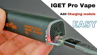 IGET Pro Vape Refilling and Charging Module Installation Tutorial | DIY Vape Repair | DIY Vaping 101