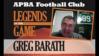 A deep dive into APBA Football method and history with replay god  — and now COACH — Greg Barath